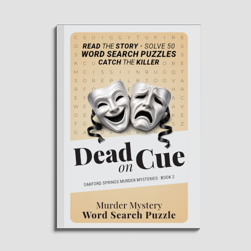 Dead on Cue - Cozy Mystery Word Search Puzzle Book