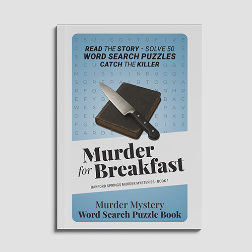 Murder for Breakfast - Cozy Mystery Word Search Puzzle Book